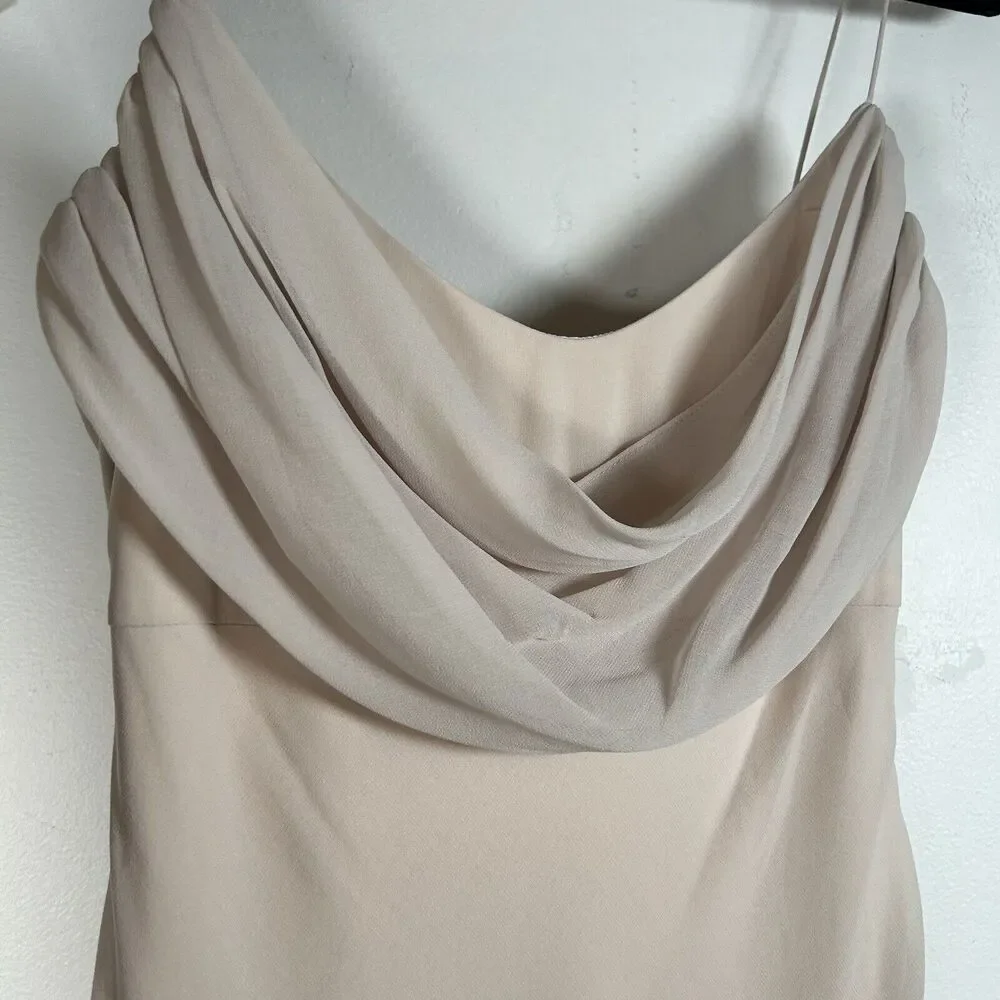 Katie May REVOLVE Maxi Dress Eden Gown In Ballet Bridesmaid Size 4 - Picture 3 of 13